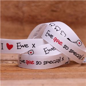 I love Ewe Ribbon - Ribbon